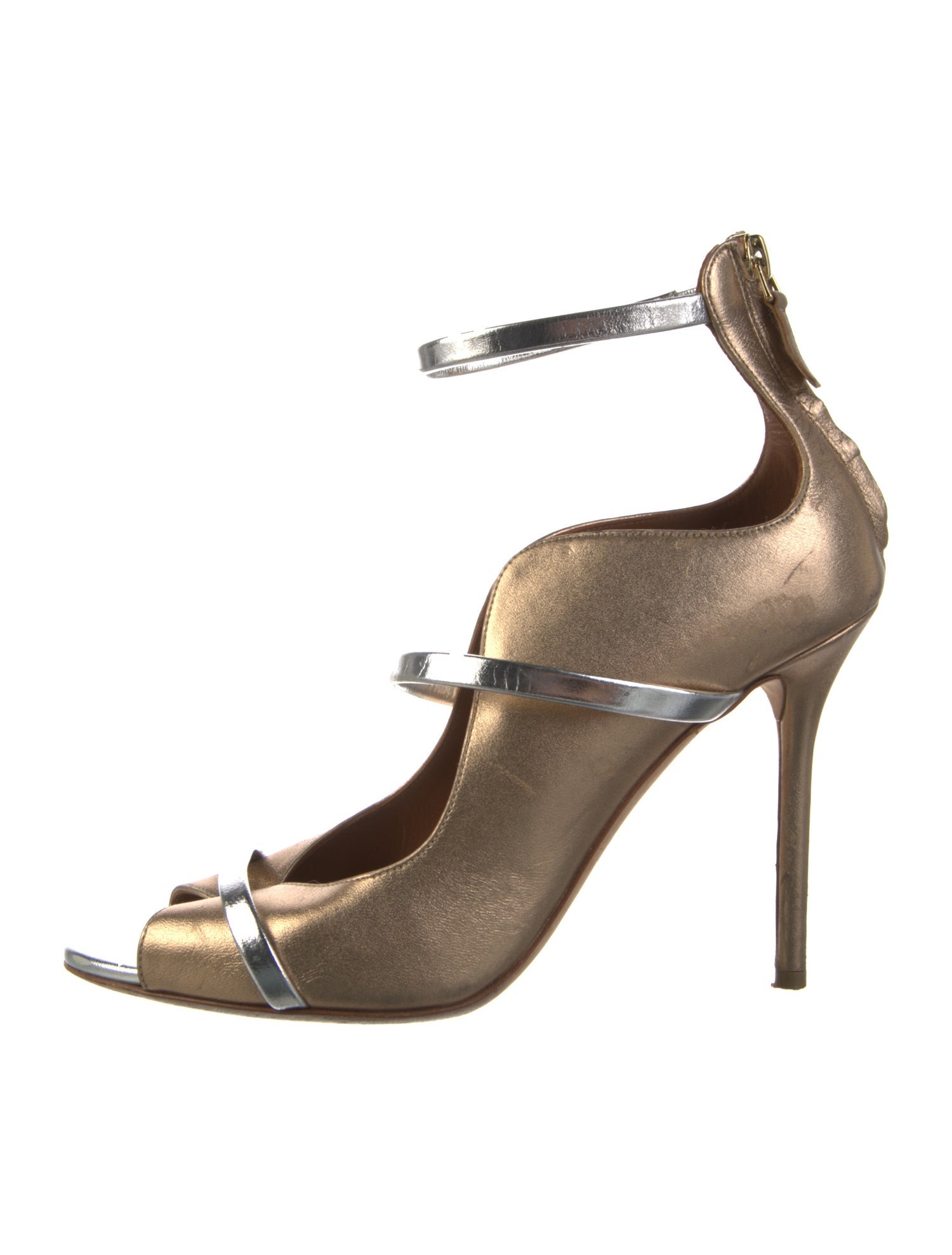 Malone Souliers Leather D'Orsay Pumps