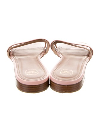 Malone Souliers Leather Slides