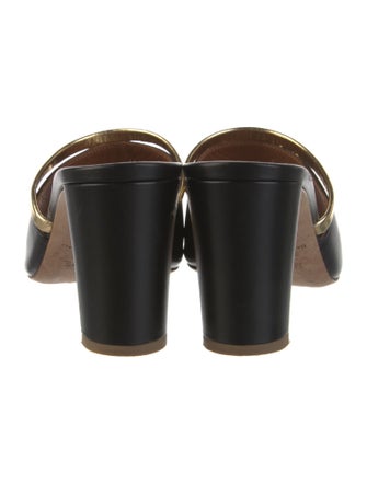 Malone Souliers Leather Slides