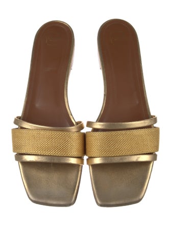 Malone Souliers Leather Slides