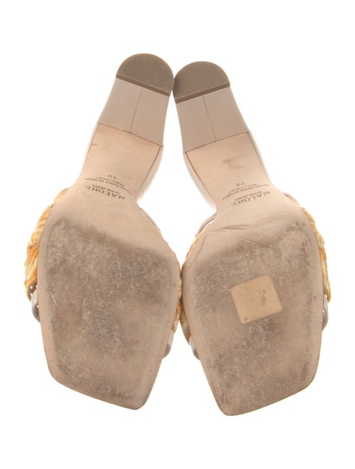 Malone Souliers Patterned Slides