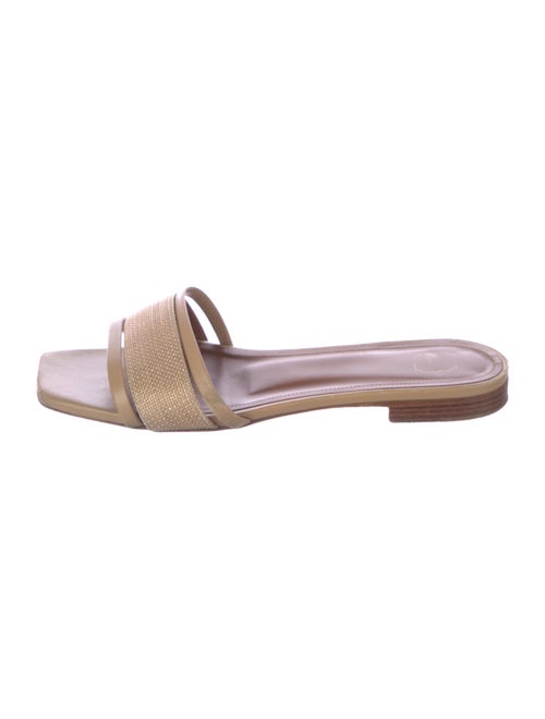 Malone Souliers Leather Slides