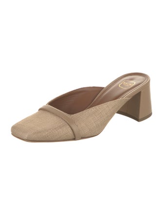Malone Souliers Straw Mules