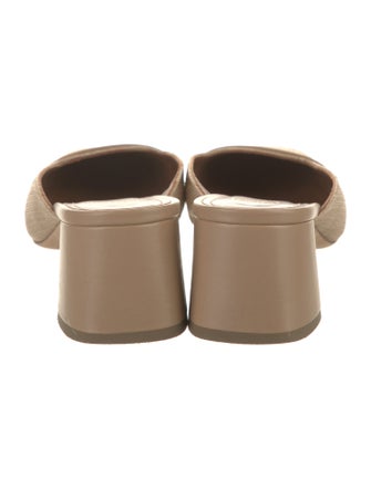 Malone Souliers Straw Mules