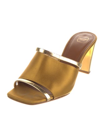 Malone Souliers Leather Leather Trim Embellishment Slides