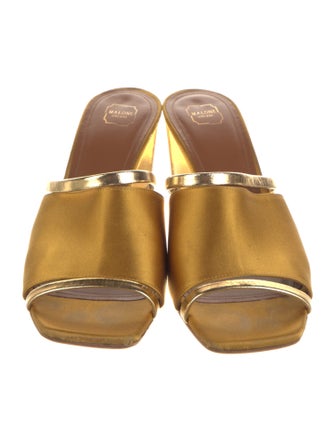 Malone Souliers Leather Leather Trim Embellishment Slides