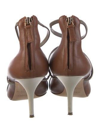 Malone Souliers Leather D'Orsay Pumps