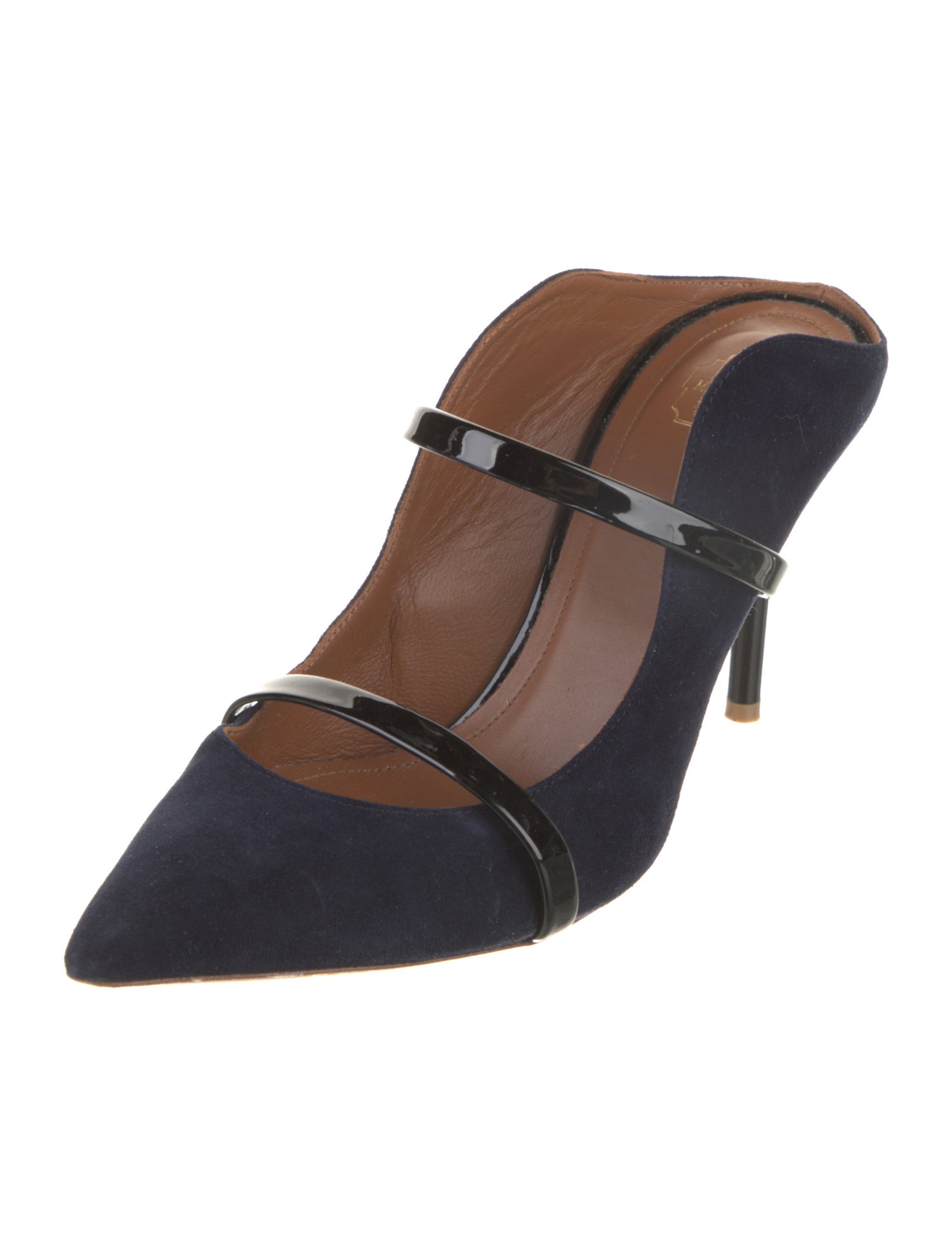 Malone Souliers Velvet Mules