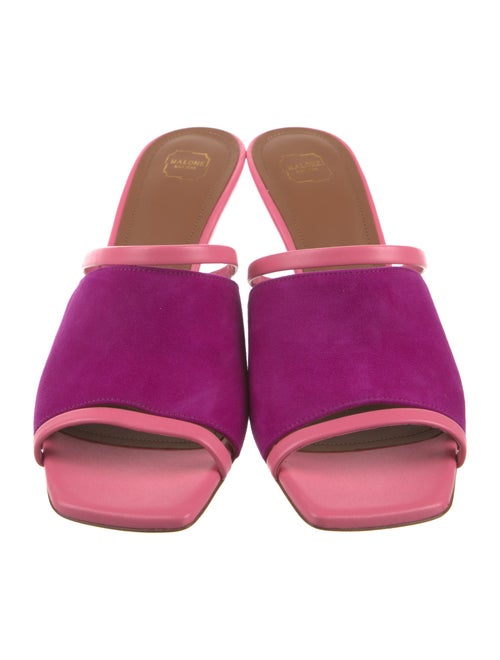 Malone Souliers Suede Slides