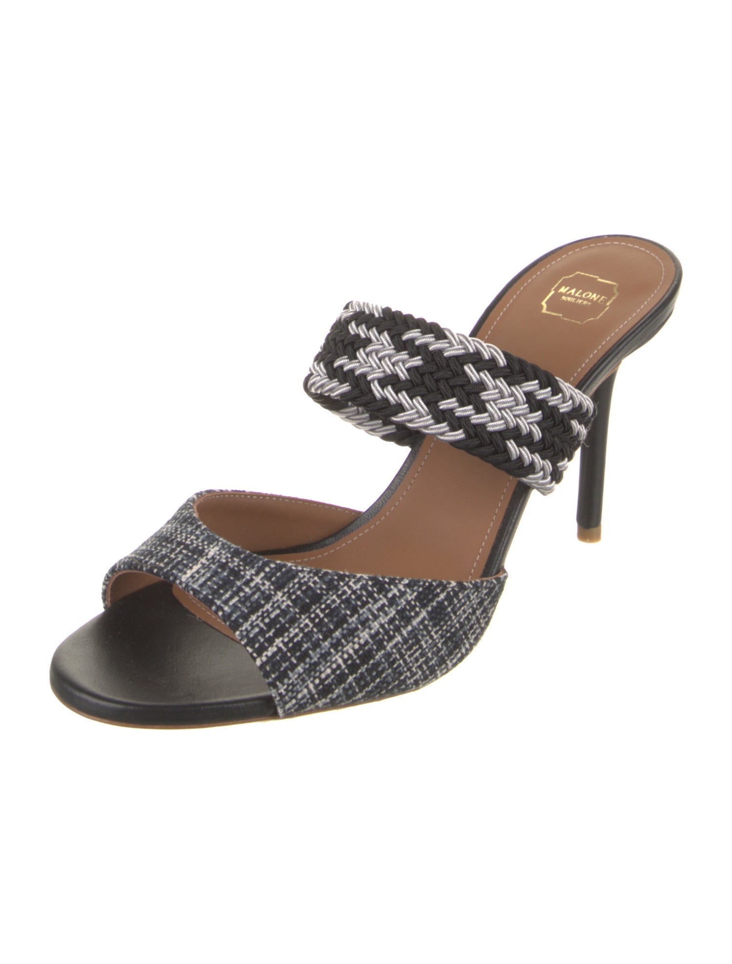 Malone Souliers Patterned Slides