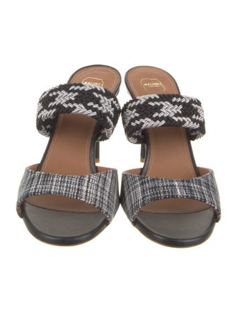 Malone Souliers Patterned Slides