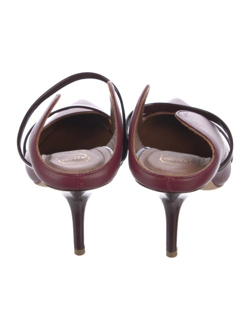 Malone Souliers Leather Leather Trim Embellishment Mules