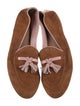 Malone Souliers Suede Tassel Accents Loafers