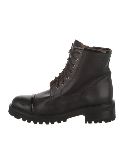 Malone Souliers Leather Combat Boots