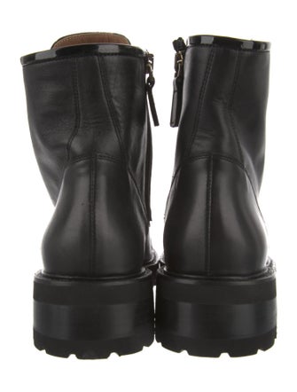 Malone Souliers Leather Combat Boots