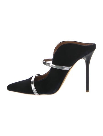 Malone Souliers Pumps Velvet Mules IT 38 | 8