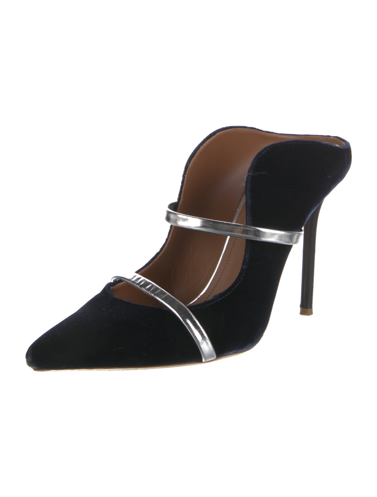 Malone Souliers Velvet Mules