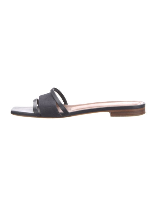 Malone Souliers Canvas Slides