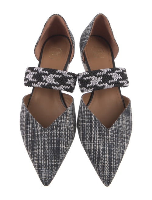 Malone Souliers Canvas Printed Mules