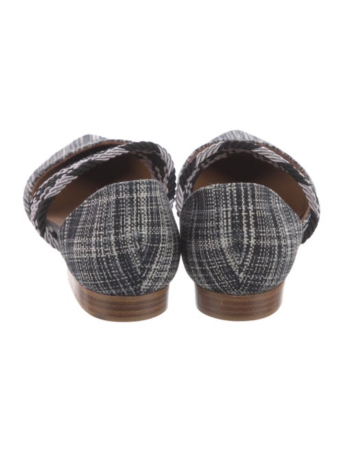 Malone Souliers Canvas Printed Mules