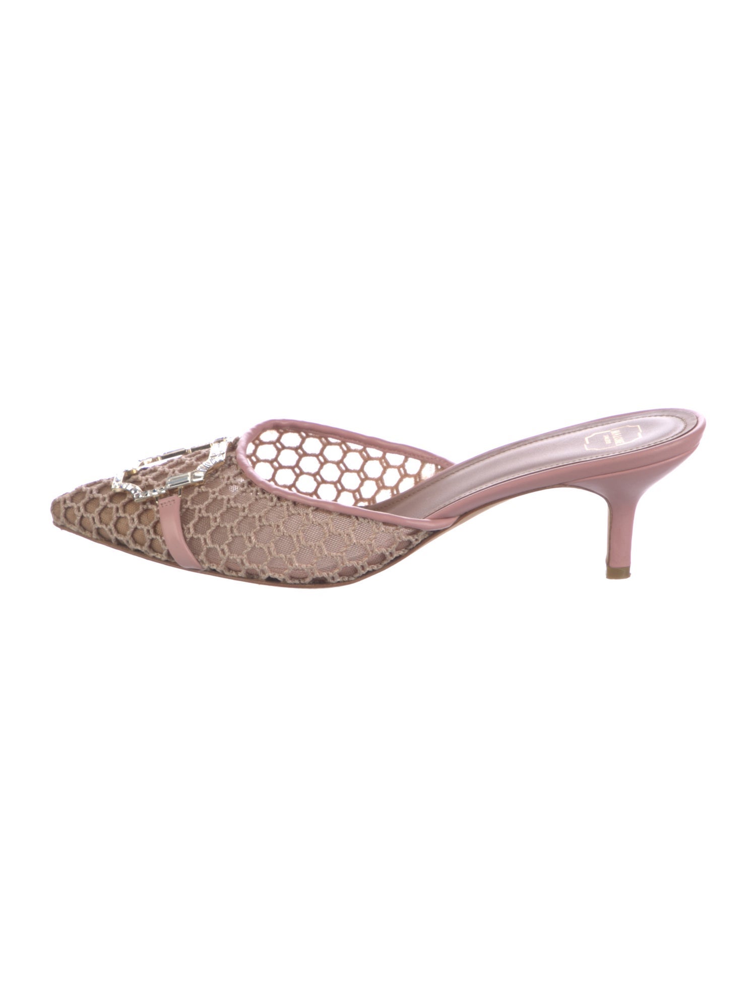 Malone Souliers Mesh Mesh Accents Mules