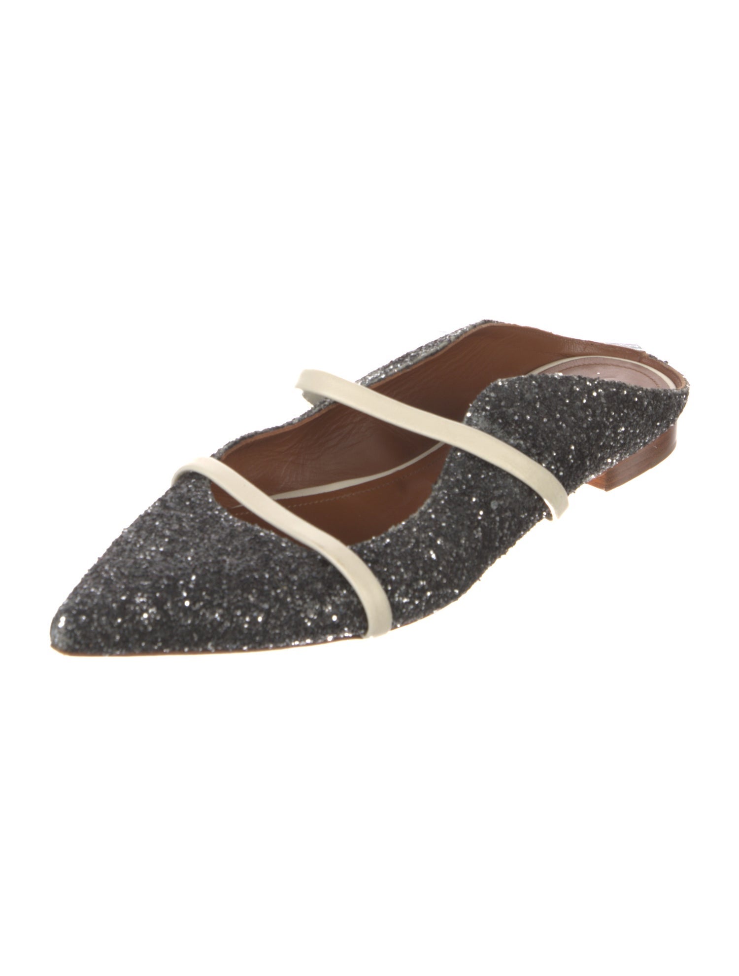Malone Souliers Glitter Mules