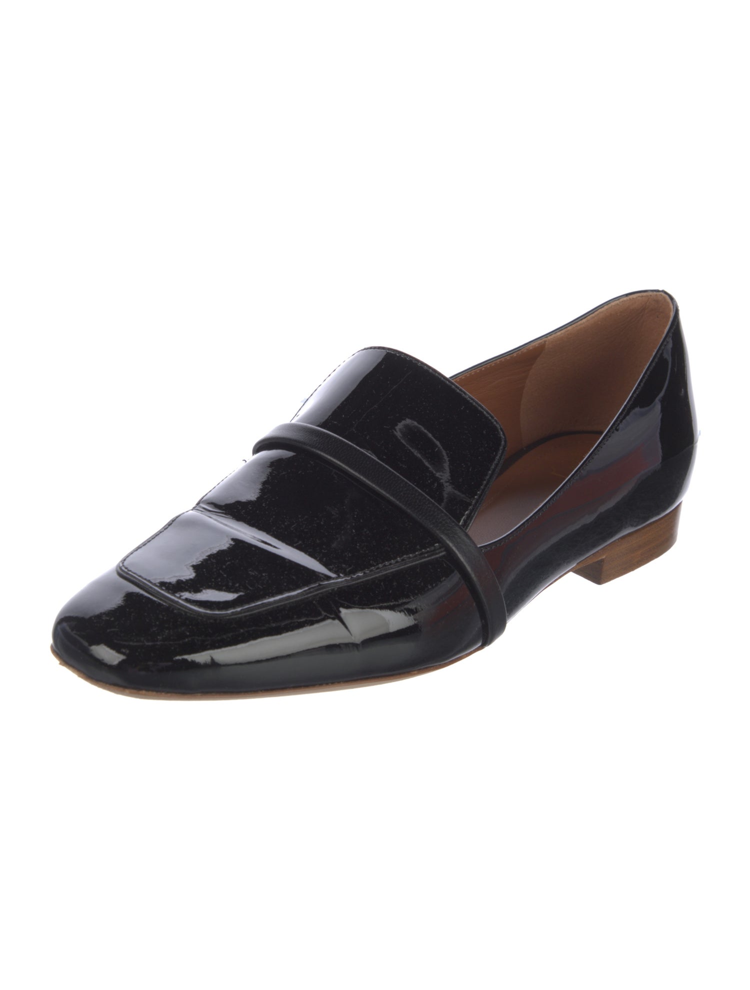 Malone Souliers Patent Leather Loafers