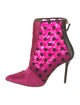 Malone Souliers Mesh Polka Dot Print Boots
