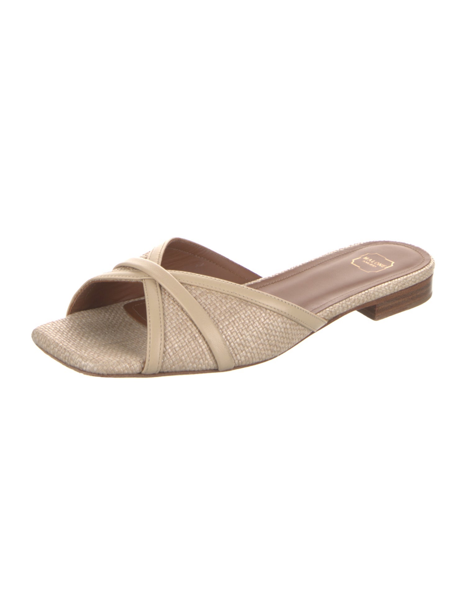 Malone Souliers Leather Slides