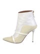 Malone Souliers Leather Colorblock Pattern Boots