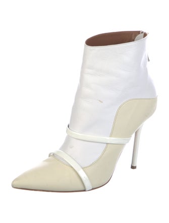 Malone Souliers Leather Colorblock Pattern Boots