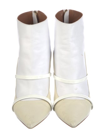 Malone Souliers Leather Colorblock Pattern Boots