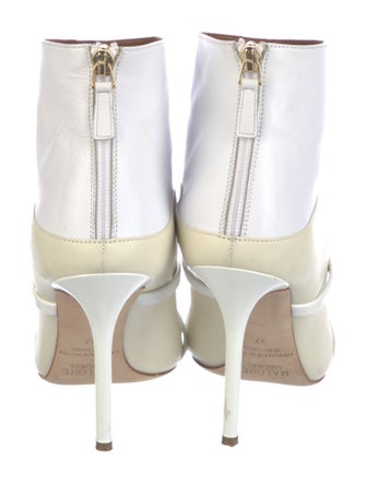 Malone Souliers Leather Colorblock Pattern Boots