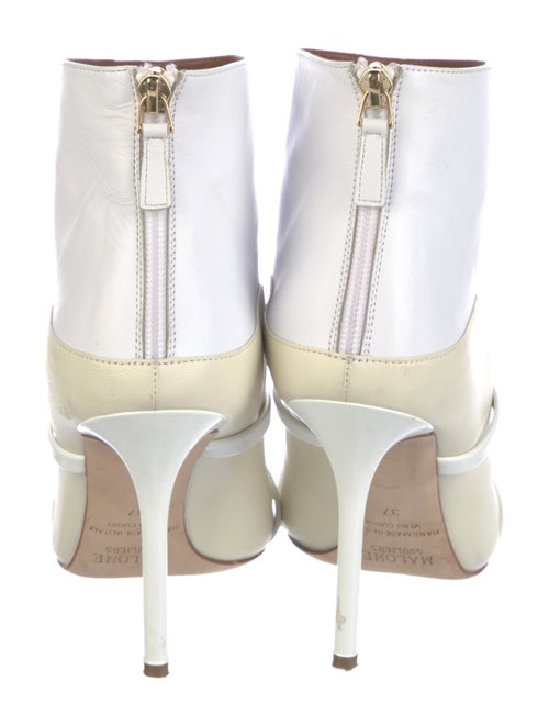 Malone Souliers Leather Colorblock Pattern Boots