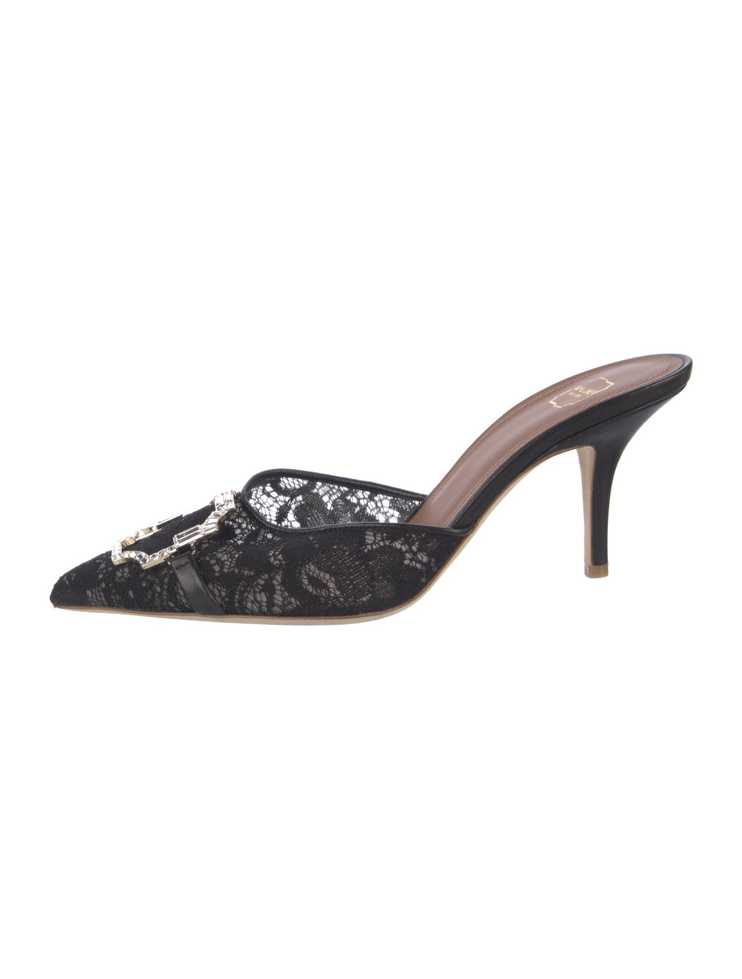 Malone Souliers Lace Lace Pattern Mules