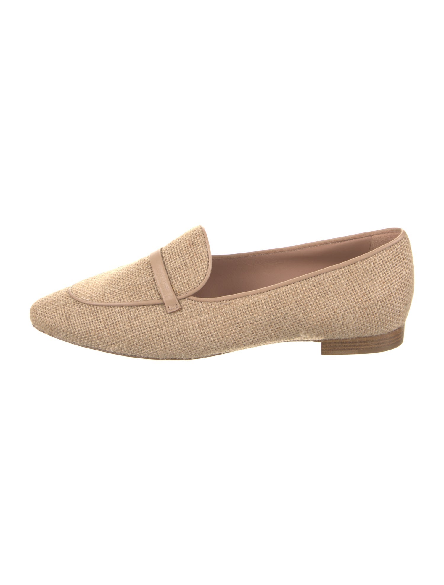 Malone Souliers Raffia Loafers