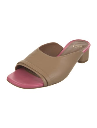 Malone Souliers Leather Slides