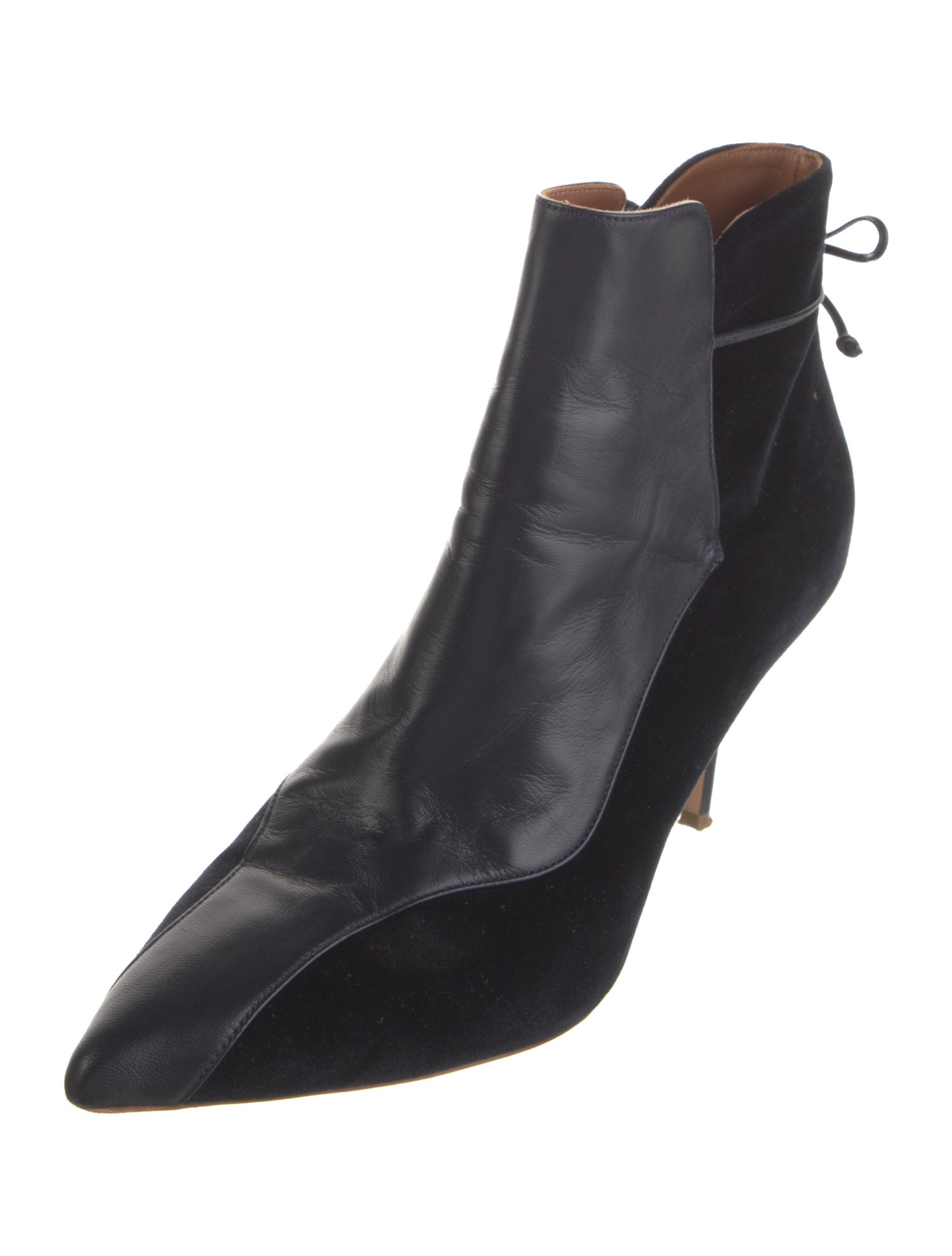 Malone Souliers Suede Colorblock Pattern Boots