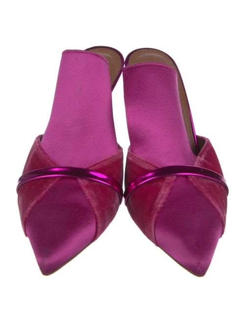 Malone Souliers PVC Colorblock Pattern Mules