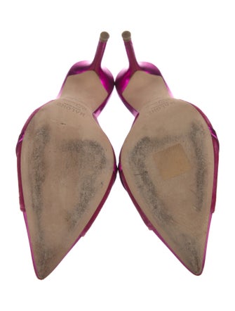 Malone Souliers PVC Colorblock Pattern Mules