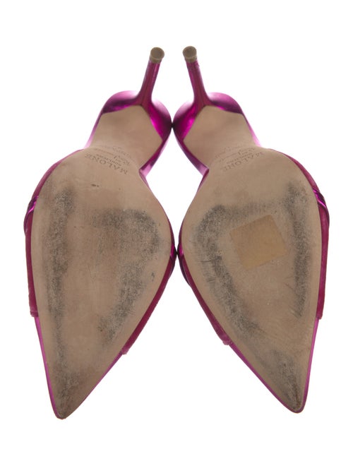 Malone Souliers PVC Colorblock Pattern Mules