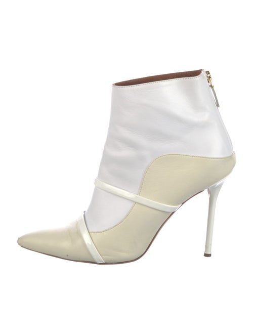 Malone Souliers Leather Colorblock Pattern Boots