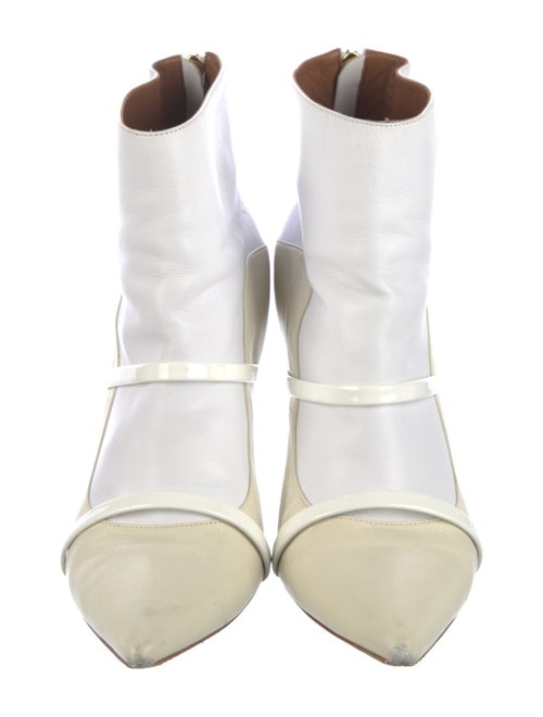 Malone Souliers Leather Colorblock Pattern Boots