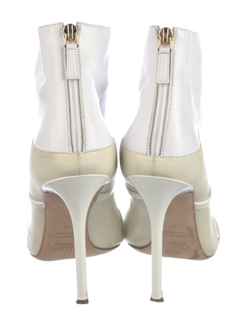 Malone Souliers Leather Colorblock Pattern Boots