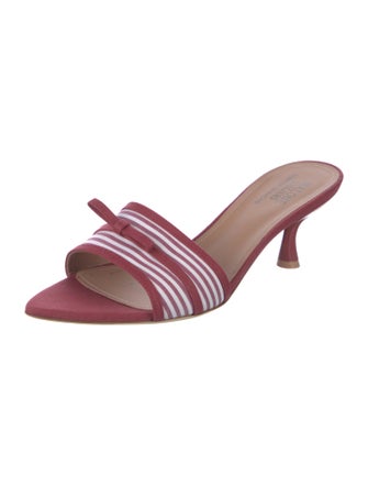 Malone Souliers Canvas Printed Slides