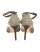 Malone Souliers Suede Colorblock Pattern Pumps