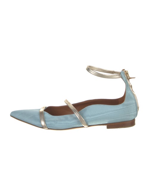 Malone Souliers Leather Colorblock Pattern Flats