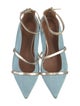Malone Souliers Leather Colorblock Pattern Flats