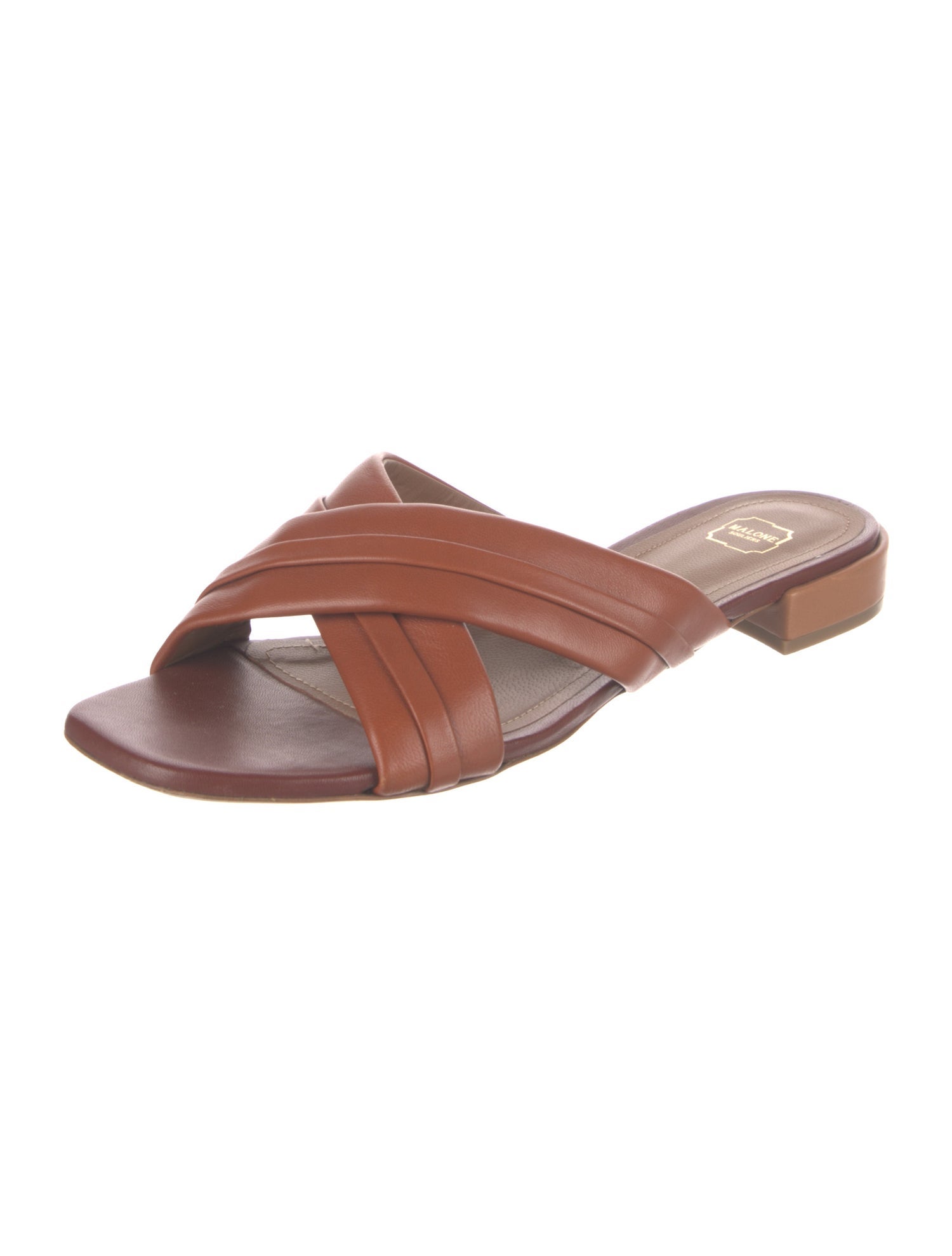 Malone Souliers Leather Slides