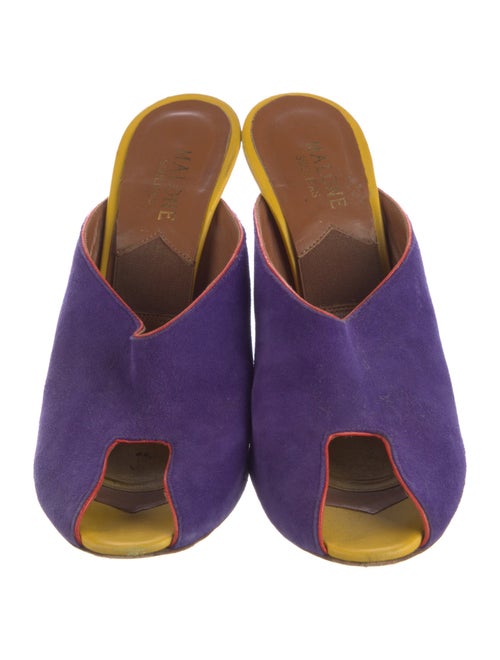 Malone Souliers Ponyhair Keyhole Accent Slides